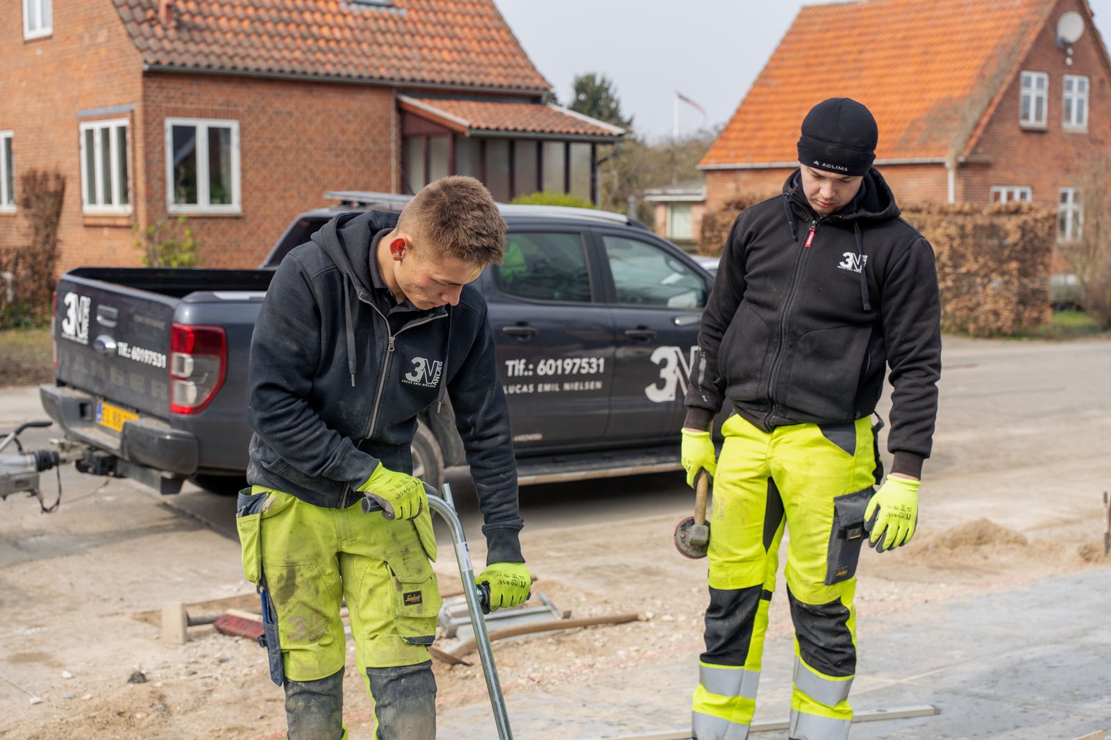 Brolægning udført af 3N Anlæg