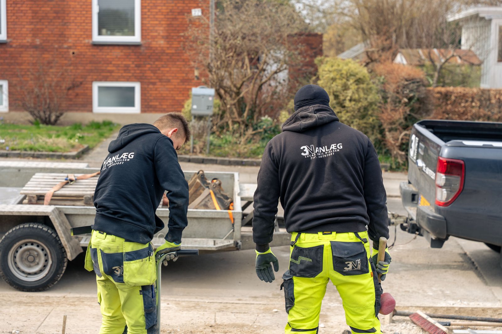 Anlægsarbejde i Odsherred, Holbæk og Roskilde